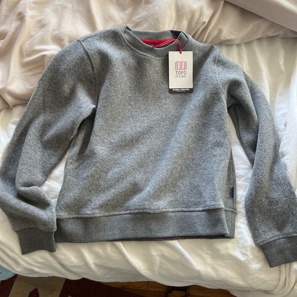 Topo Design Global Crew Neck Sweater